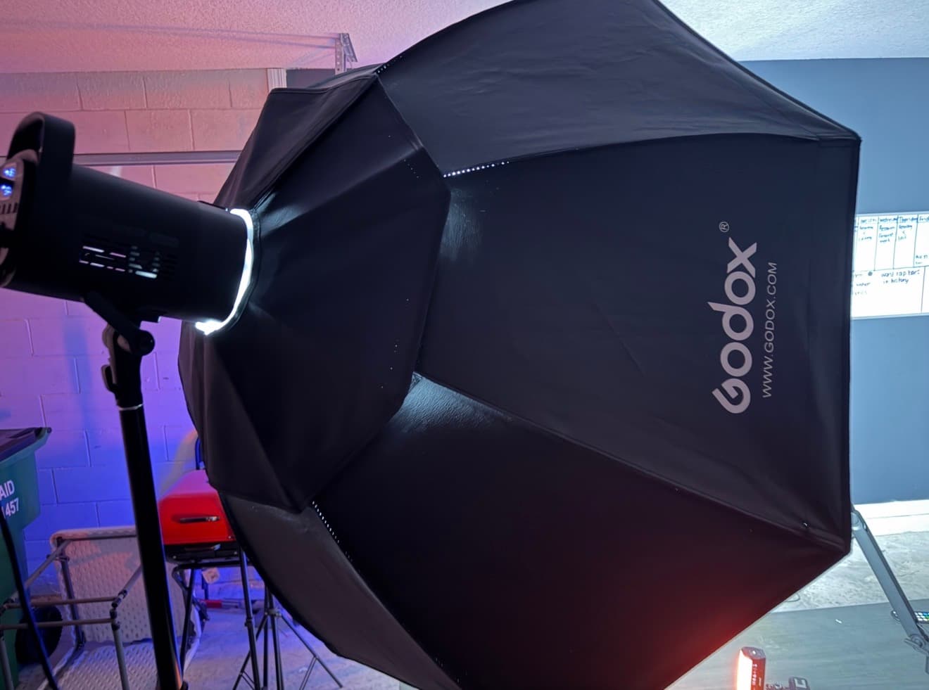 Godox softbox studio lighting